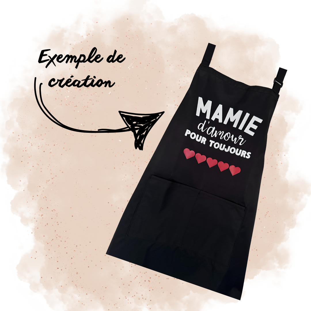 Tablier Françoise personnalisable