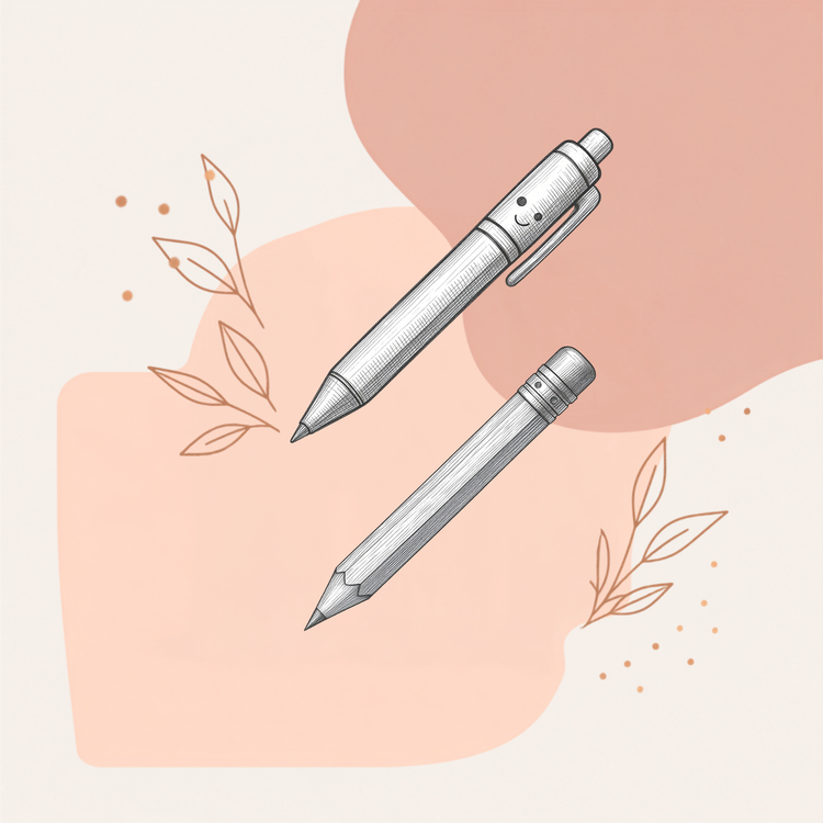 Stylos & crayons