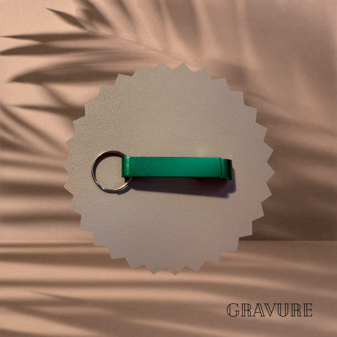 🗝️ Porte-clés Décapsuleur Marie – GRAVURE