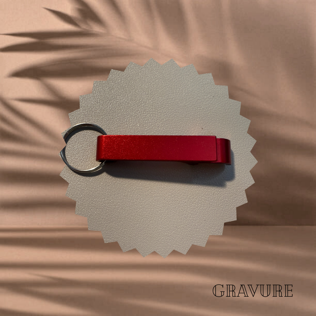 🗝️ Porte-clés Décapsuleur Marie – GRAVURE
