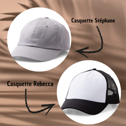 Casquette Stéphane et Rebecca