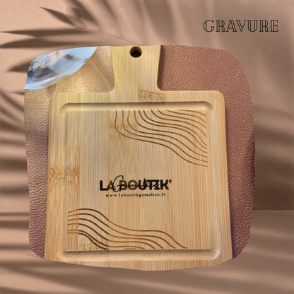 🔪 Planche à découper Émy – Personnalisable