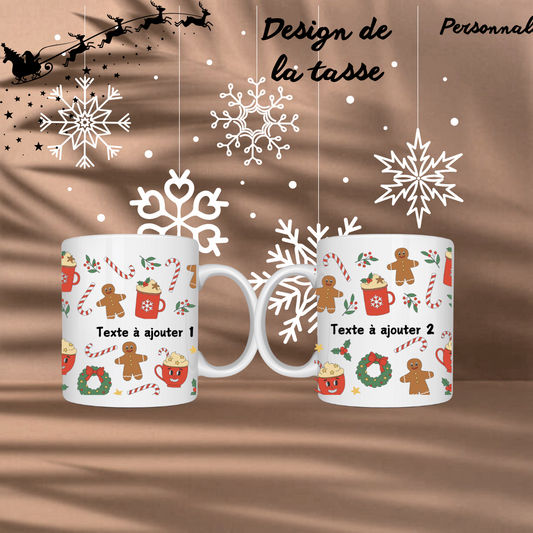 ☕ Tasse de Noël – Sucre d’Orge
