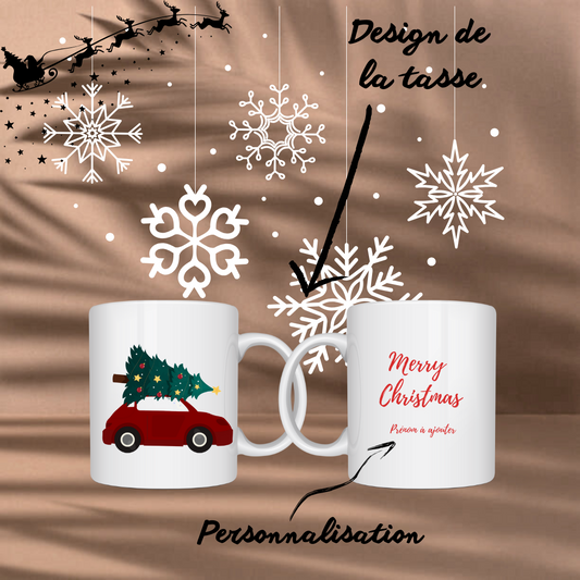 ☕ Tasse de Noël – Merry Christmas