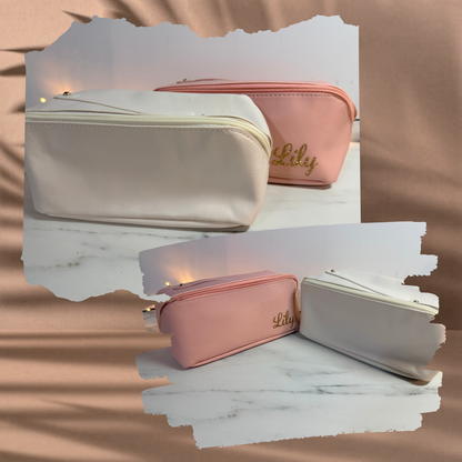 Trousse de toilette BERANGERE - Personnalisable