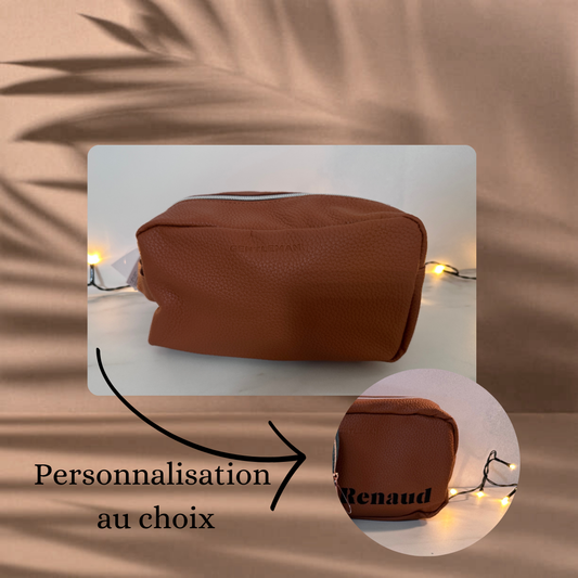 🧳 Trousse de toilette Gentleman – Personnalisable