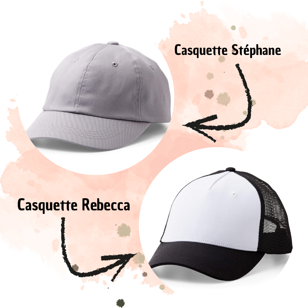 Casquette Stéphane et Rebecca